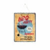 La Hacienda Wall Art - Corrugated Bbq Party Metal Sign -OUTSUNNY Shop La Hacienda Wall Art Corrugated Bbq Party Metal Sign 4958659 2