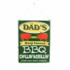 La Hacienda Wall Art - Dad's Bbq Embossed Metal Sign 30x40 -OUTSUNNY Shop La Hacienda Wall Art Dad s Bbq Embossed Metal Sign 30x40 4958666 2