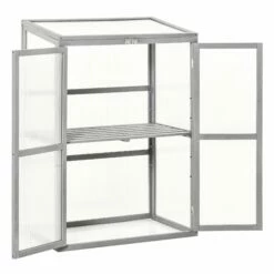 OUTSUNNY Lean To Green House