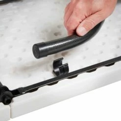 Silver & Stone Folding Camping Trestle Table 6ft 180 X 75 X 73cm - White -OUTSUNNY Shop MicrosoftTeams image 694