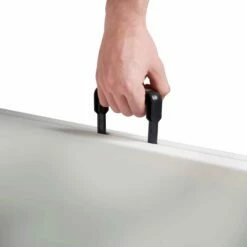 Silver & Stone Folding Camping Trestle Table 6ft 180 X 75 X 73cm - White -OUTSUNNY Shop MicrosoftTeams image 695