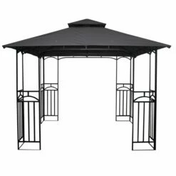 Silver & Stone Outdoor Winchester Premium Gazebo 3m X 3m - Grey -OUTSUNNY Shop MicrosoftTeams image 821