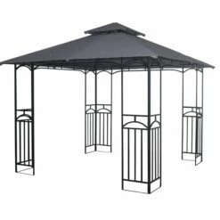 Silver & Stone Outdoor Winchester Premium Gazebo 3m X 3m - Grey -OUTSUNNY Shop MicrosoftTeams image 824