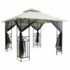 Silver & Stone Outdoor Winchester Premium Gazebo 3m X 3m - Beige -OUTSUNNY Shop MicrosoftTeams image 827