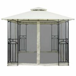 Silver & Stone Outdoor Winchester Premium Gazebo 3m X 3m - Beige -OUTSUNNY Shop MicrosoftTeams image 831