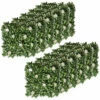 Outsunny Faux Green Floral Wall Trellis - 12 Pieces 1 Outsunny Faux Green Floral Wall Trellis - 12 Pieces -OUTSUNNY Shop MmC72f17e2f02ca91 jpg