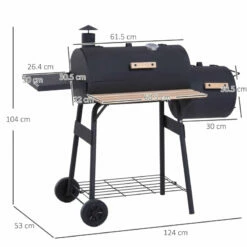 Outsunny Portable Charcoal BBQ Grill 15 Outsunny Portable Charcoal BBQ Grill -OUTSUNNY Shop N35a12188fbaaeafe jpg