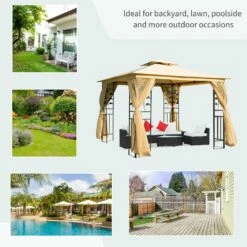 Outsunny Netting Gazebo - 4 Piece Sidewalls 17 Outsunny Netting Gazebo - 4 Piece Sidewalls -OUTSUNNY Shop Nh3a9617dc30ac18e d0f83887 7bc8 4251 98d4 8506f12be244