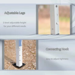 Outsunny Pop Up Gazebo 6m X 3m - Blue -OUTSUNNY Shop OA588c185862ffaba jpg