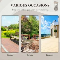 Outsunny Wooden Well -OUTSUNNY Shop ObDb1017ee2cf04ee 12151707 ce19 405b 95dc bff65ff37b67