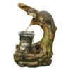 La Hacienda Otters Element Inc LEDs Water Feature 1 La Hacienda Otters Element Inc LEDs Water Feature -OUTSUNNY Shop Otters Element inc LEDs Water Feature 4959007 2