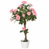 Outsunny Artificial Rose Tree And Planter For Indoor & Outdoor Use - Pink And Green 1 Outsunny Artificial Rose Tree And Planter For Indoor & Outdoor Use - Pink And Green -OUTSUNNY Shop PI5daa1818a872b35 jpg