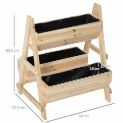 Outsunny Garden Bed Wooden Planter Box 80.5H X 68W X 57.5Dcm 13 Outsunny Garden Bed Wooden Planter Box 80.5H X 68W X 57.5Dcm -OUTSUNNY Shop POUa1217edc659bc7 23f90e7b a8e8 4aeb beba 29273e36514f