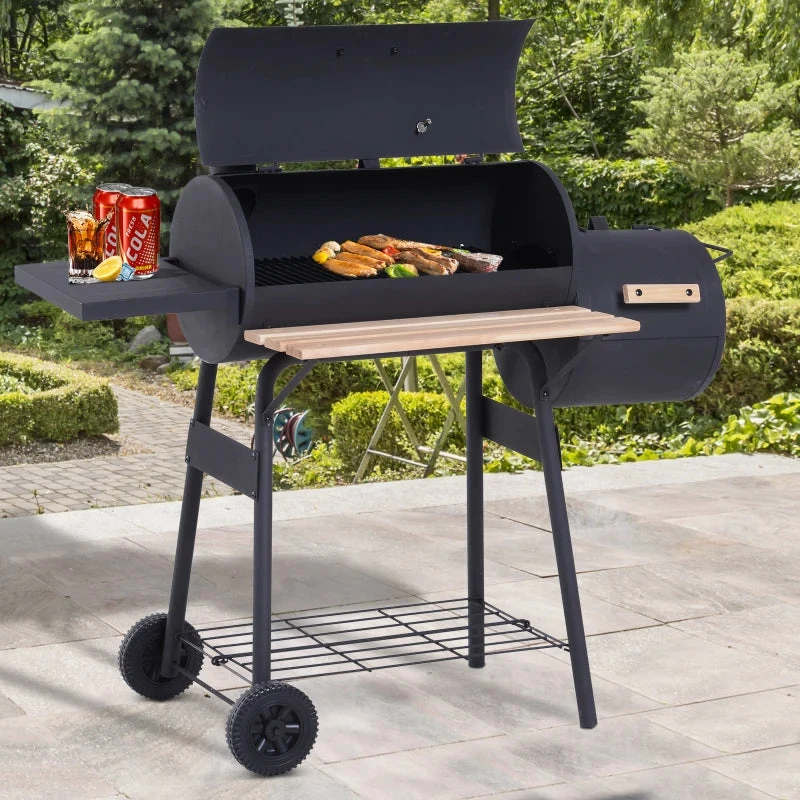 Outsunny Portable Charcoal BBQ Grill 12 Outsunny Portable Charcoal BBQ Grill - Image 10