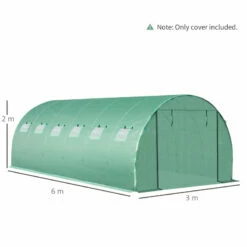 Outsunny Greenhouse Cover Replacement 6 X 3 X 2m - Green 16 Outsunny Greenhouse Cover Replacement 6 X 3 X 2m - Green -OUTSUNNY Shop Qsva1217ee2cefbb0 jpg