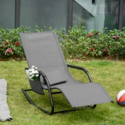 Outsunny Lounger Rocking Chair - Grey 21 Outsunny Lounger Rocking Chair - Grey -OUTSUNNY Shop RMb6ff18746d3c5e8 jpg