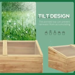 Outsunny Wood Cold Frame Greenhouse -OUTSUNNY Shop RPv2aa17e2eb5f659