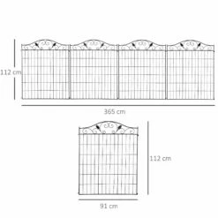 Outsunny Garden Decorative Fence Panels 44in X 12ft 12 Outsunny Garden Decorative Fence Panels 44in X 12ft -OUTSUNNY Shop Rqw1d817dc28a933d 19e66984 99f9 42df b906 2b905d6c3b18