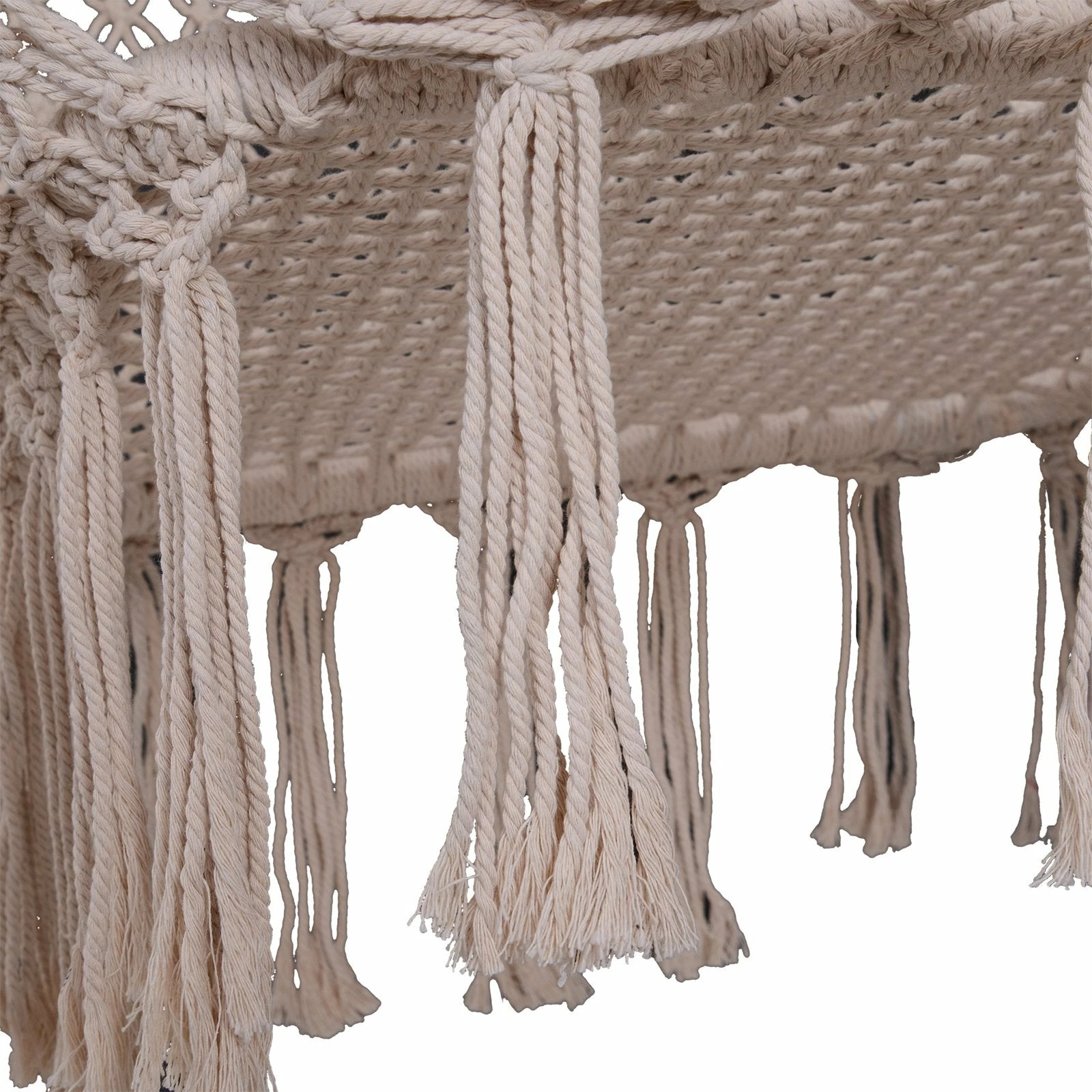 Outsunny Hammock Chair- Beige 9 Outsunny Hammock Chair- Beige - Image 7