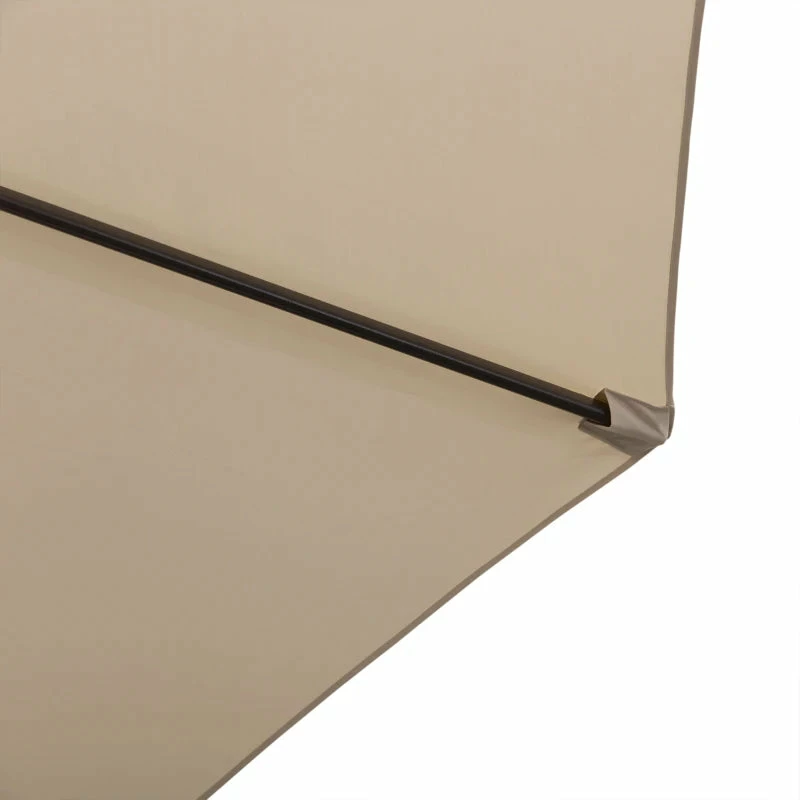 Outsunny Cantilever Parasol 3m - Beige 13 Outsunny Cantilever Parasol 3m - Beige - Image 11