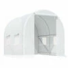 Outsunny Greenhouse Polytunnel 2.5 X 2 X 2 M - White -OUTSUNNY Shop Szt98a181098fc608 jpg