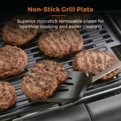 Tower Standing Electric BBQ Grill - Black -OUTSUNNY Shop T14049BMR 04