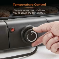 Tower Standing Electric BBQ Grill - Black -OUTSUNNY Shop T14049BMR 06