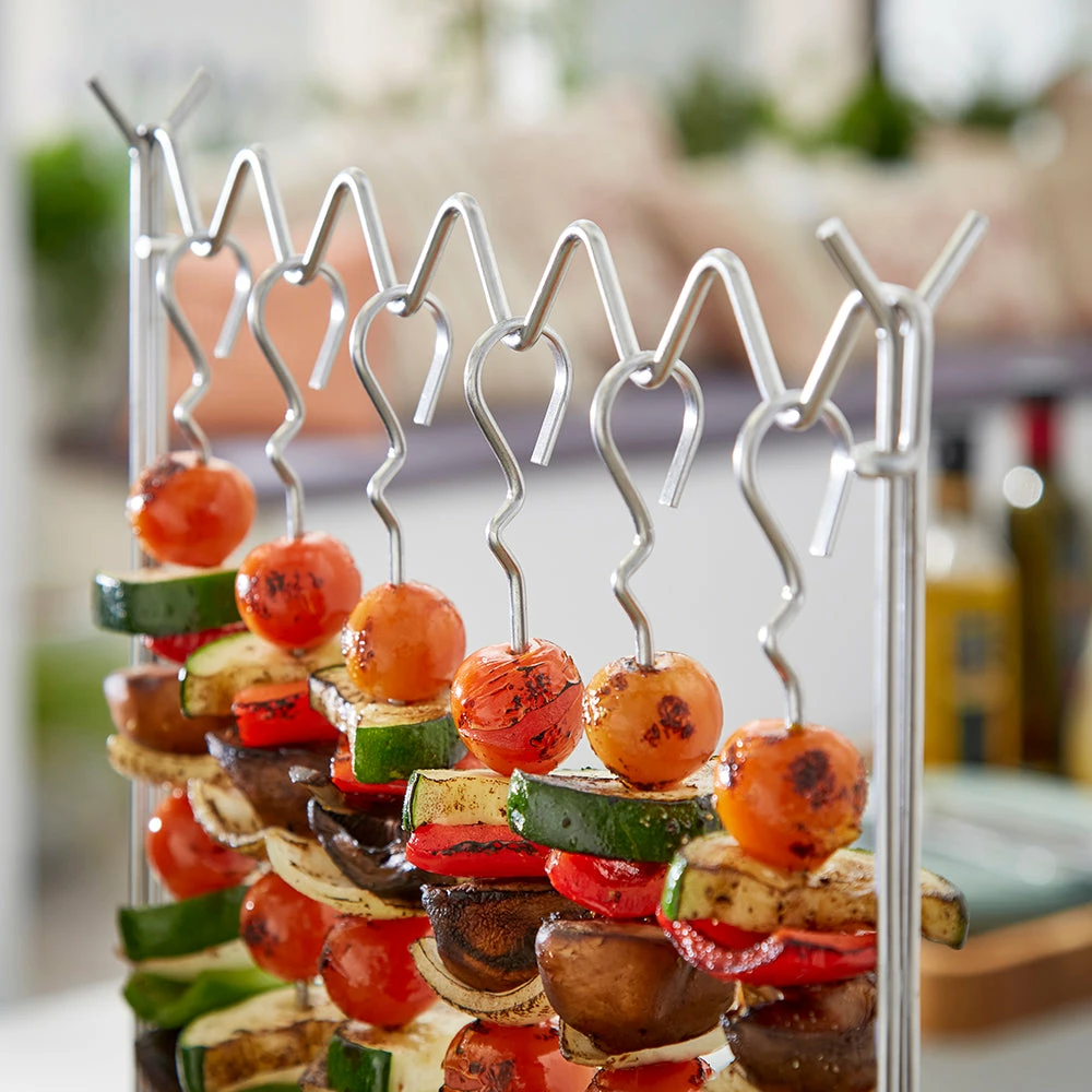 Tower BBQ Hanging Skewers With Stand 6 Piece 5 Tower BBQ Hanging Skewers With Stand 6 Piece - Image 3
