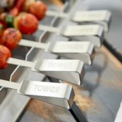 Tower BBQ Skewer Set With Stand 6 Piece -OUTSUNNY Shop T932013 03