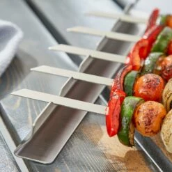 Tower BBQ Skewer Set With Stand 6 Piece -OUTSUNNY Shop T932013 04