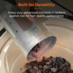 Tower BBQ Charcoal Starter Pan -OUTSUNNY Shop T932020 05