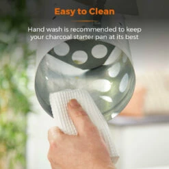 Tower BBQ Charcoal Starter Pan -OUTSUNNY Shop T932020 07