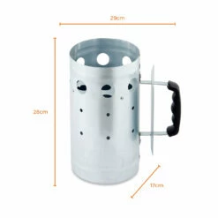 Tower BBQ Charcoal Starter Pan -OUTSUNNY Shop T932020 08