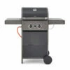 Tower Stealth 2000 Two Burner BBQ W/ Side Burner - Black -OUTSUNNY Shop T978500
