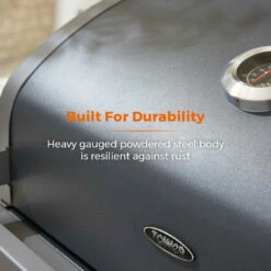 Tower Stealth 2000 Two Burner BBQ W/ Side Burner - Black -OUTSUNNY Shop T978500 10