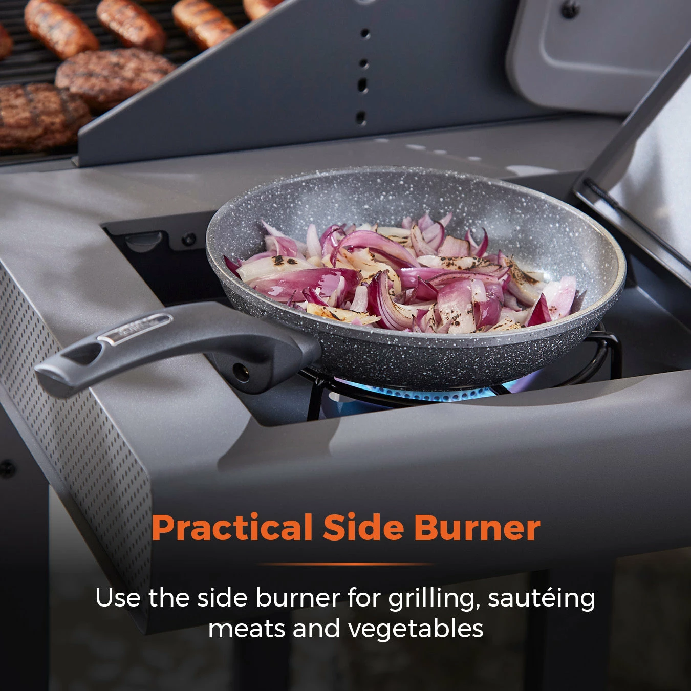 Tower Stealth 4000 Four Burner BBQ W/ Side Burner - Black 8 Tower Stealth 4000 Four Burner BBQ W/ Side Burner - Black - Image 6