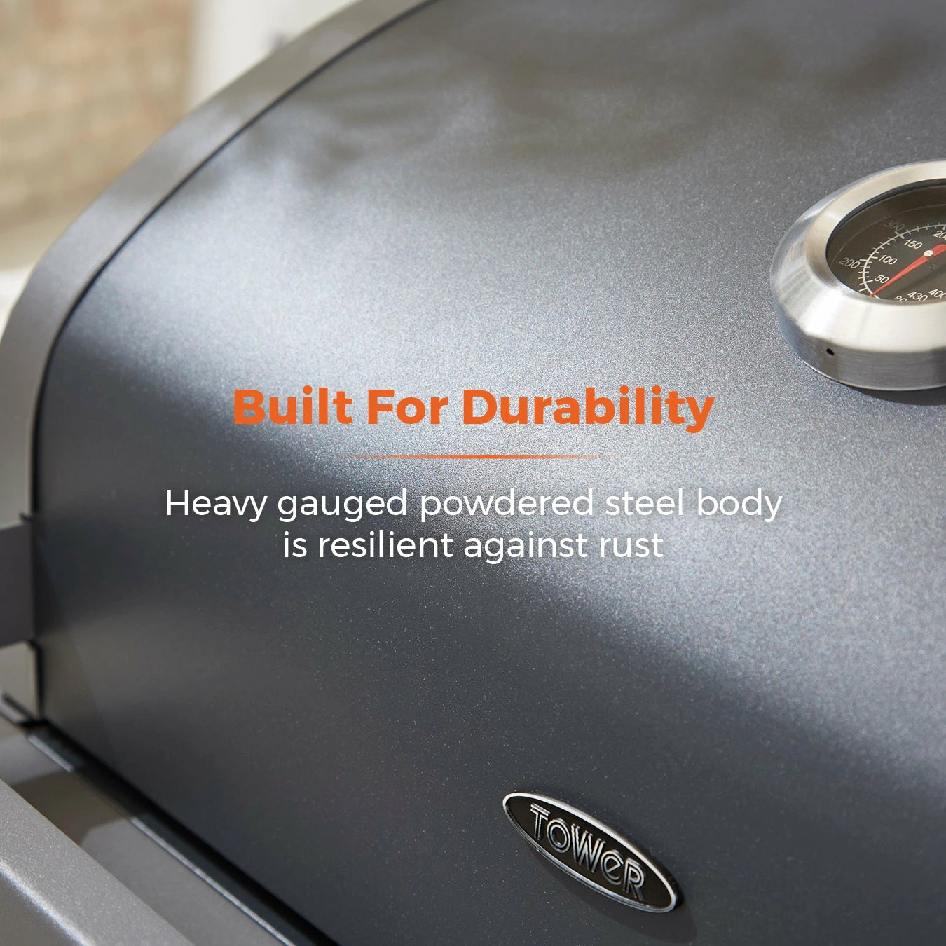 Tower Stealth 4000 Four Burner BBQ W/ Side Burner - Black 13 Tower Stealth 4000 Four Burner BBQ W/ Side Burner - Black - Image 11