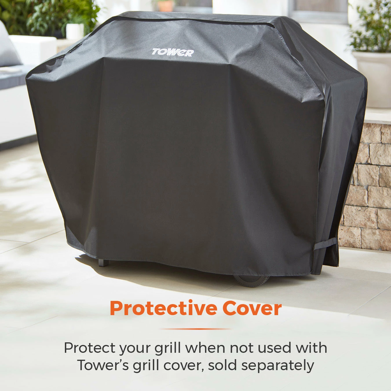 Tower Stealth 4000 Four Burner BBQ W/ Side Burner - Black 14 Tower Stealth 4000 Four Burner BBQ W/ Side Burner - Black - Image 12