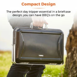 Tower BBQ Day Tripper - Black 15 Tower BBQ Day Tripper - Black -OUTSUNNY Shop T978516BLK 03