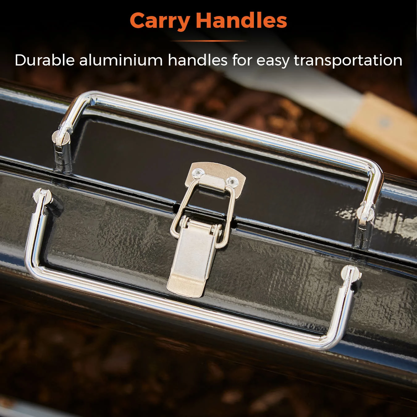 Tower BBQ Day Tripper - Black 7 Tower BBQ Day Tripper - Black - Image 5