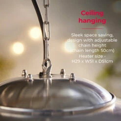 Tower Astro 1.5KW Hanging Patio Heater -OUTSUNNY Shop T978520 06