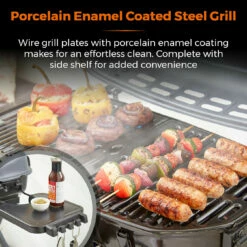 Tower Tourer Two Burner Portable Gas BBQ - Grey -OUTSUNNY Shop T978522 05