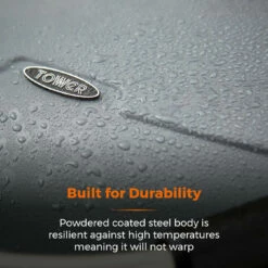 Tower Tourer Two Burner Portable Gas BBQ - Grey -OUTSUNNY Shop T978522 06