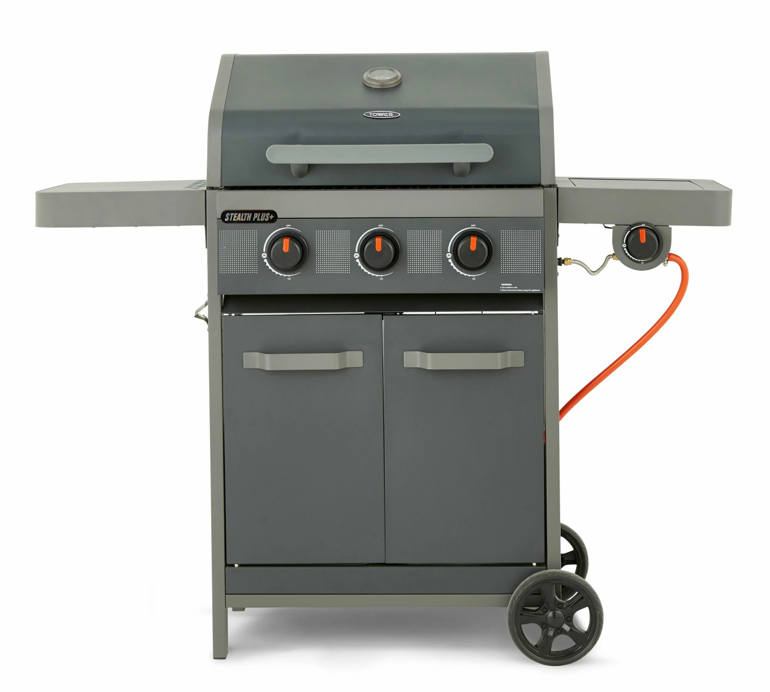 Tower Stealth Plus Three Burner BBQ 3 Tower Stealth Plus Three Burner BBQ
