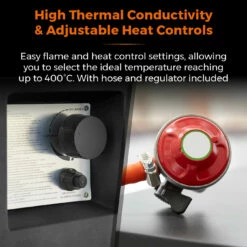 Tower Magna Rectangular Gas Fire Pit Tall - Grey -OUTSUNNY Shop T978529 05