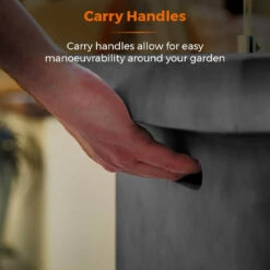 Tower Magna Rectangular Gas Fire Pit Tall - Grey -OUTSUNNY Shop T978529 07