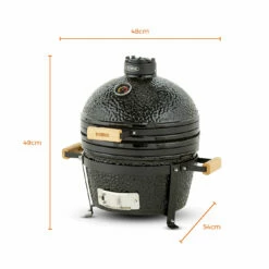 Tower Kamado Maxi Ceramic Charcoal BBQ - Black 18 Tower Kamado Maxi Ceramic Charcoal BBQ - Black -OUTSUNNY Shop T978531 08