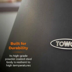 Tower Comet Chiminea Wood Burner - Black -OUTSUNNY Shop T978538 04