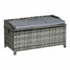 Outsunny Rattan Storage Bench Grey -OUTSUNNY Shop UHk98a17eecc29dcc jpg