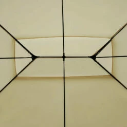 Outsunny Metal Gazebo 4m X 3(m) Beige -OUTSUNNY Shop UOVd4d1837907463f jpg